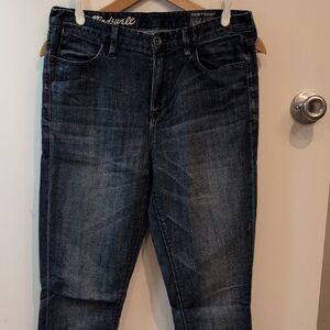Madewell Dark Wash Denim Pants